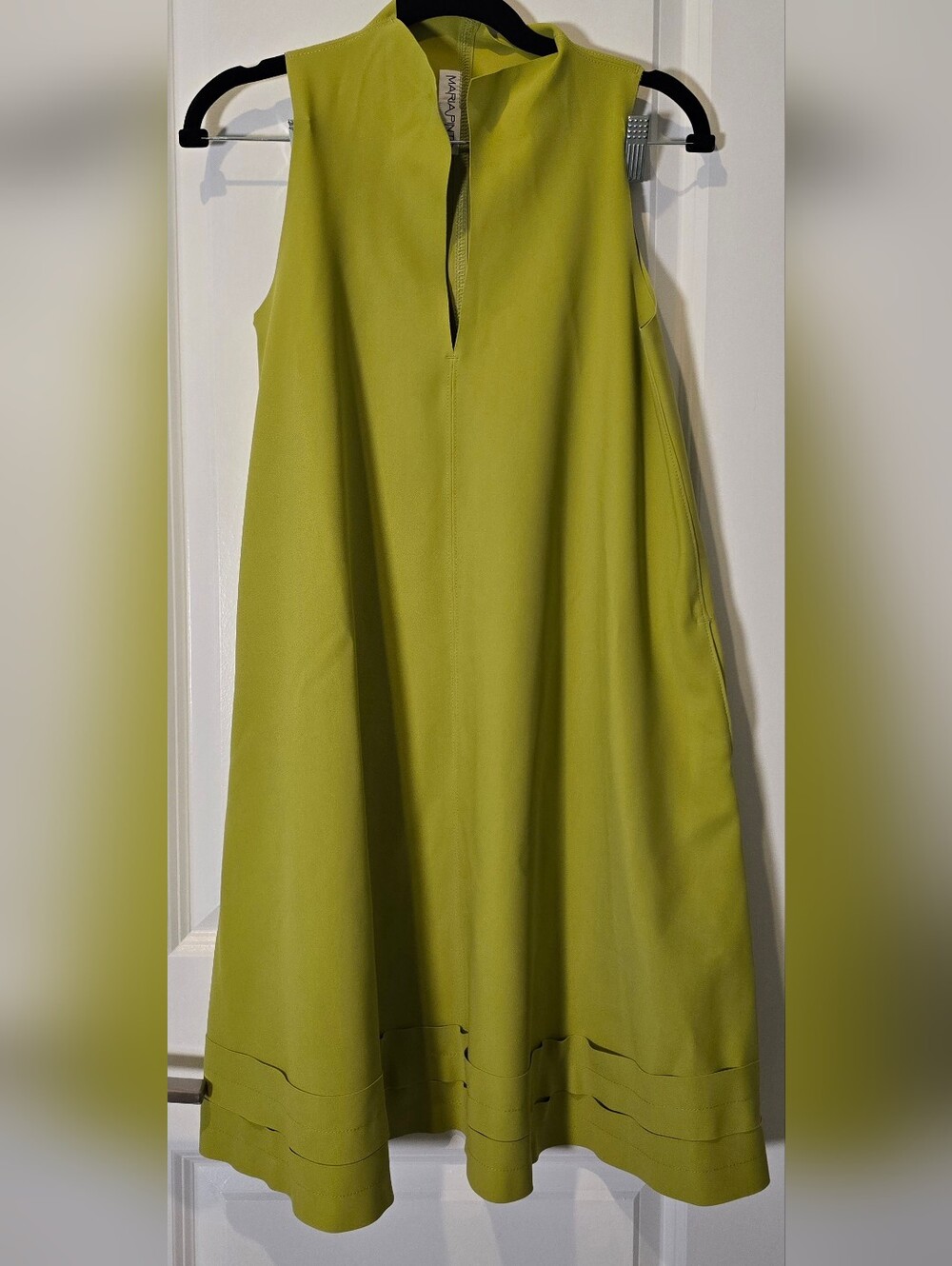 Maria Pinto Neon Yellow Dress - Size S
